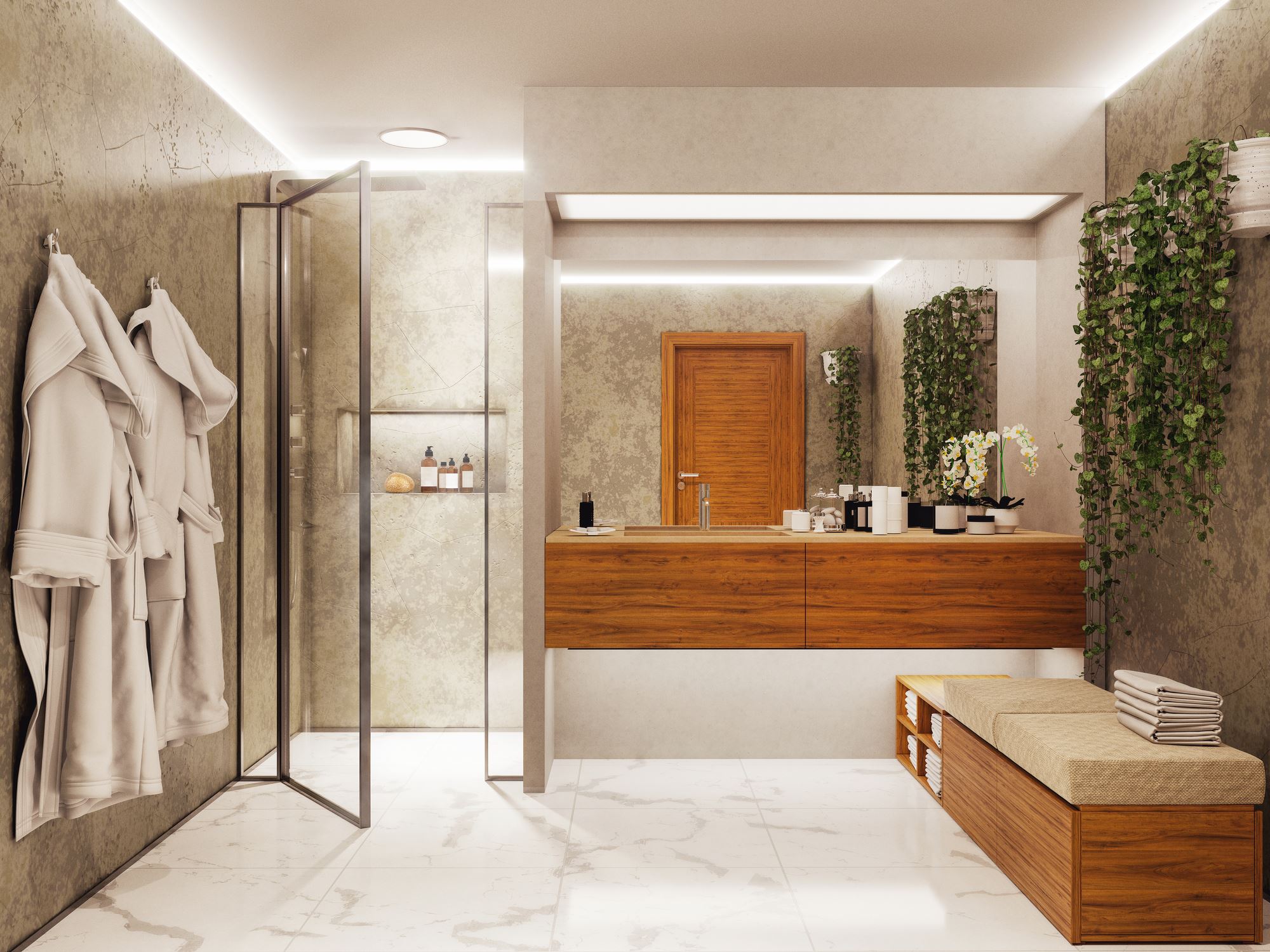 upscale bathroom