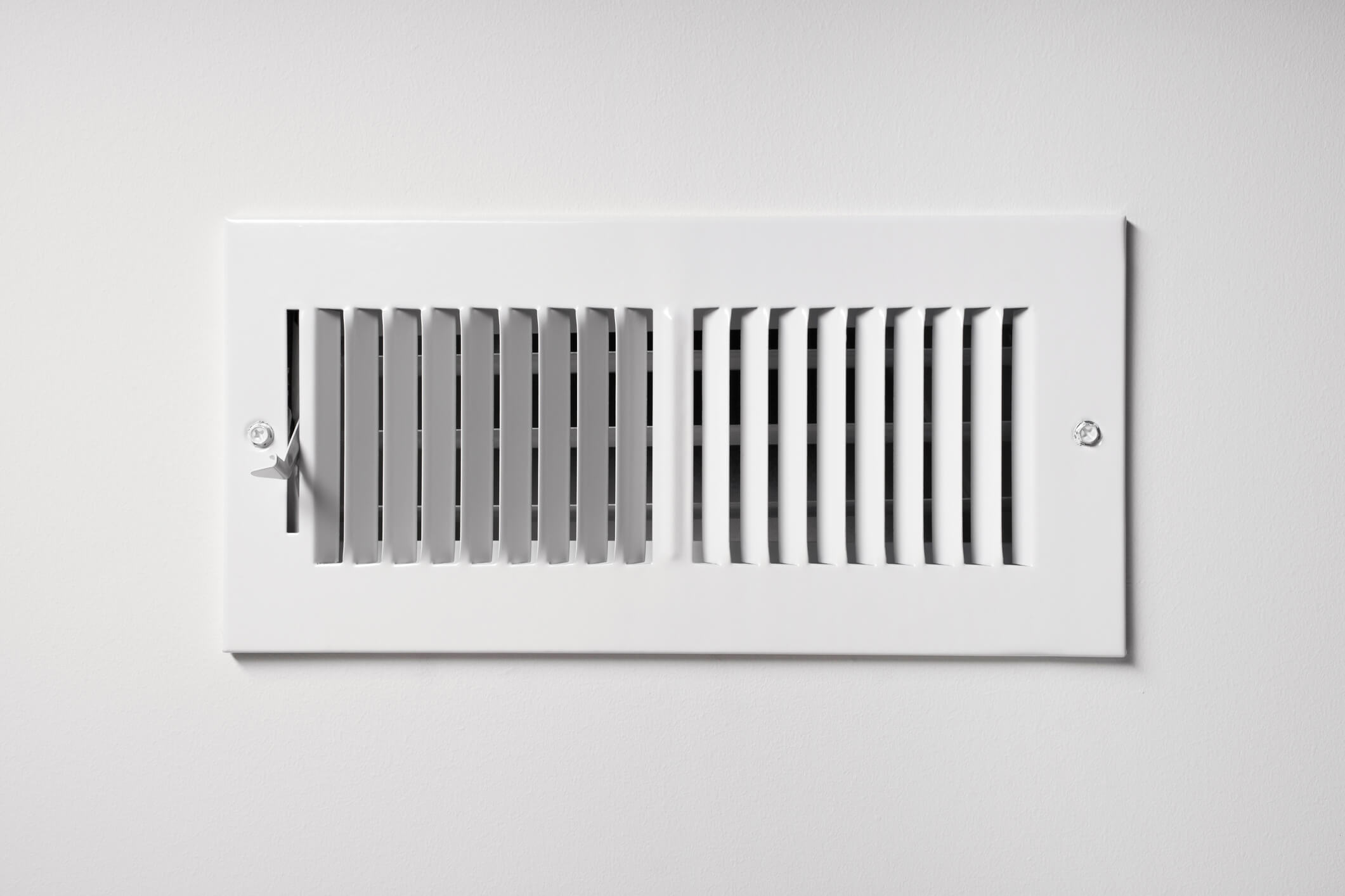 image of open vent on ceiling