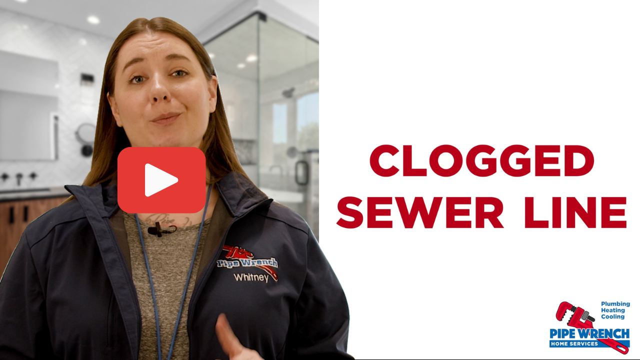 Clogged Sewer Line 
