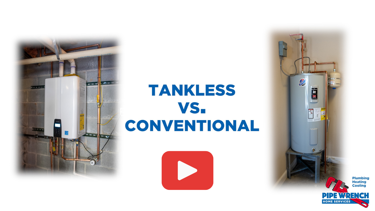 Tankless vs. Conventional